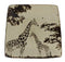 Pack Of 2 Safari Grasslands Giraffe Mother And Calf Appetizer Salad Plates 8.5"W
