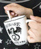 Ebros Altar Drake Beware Dragon Is Stirring Cocoa Tea Coffee Cup Mug And Spoon Set