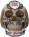 Ebros Knights of The Round Table King Arthur Skulls Sir Bedivere Skull Figurine