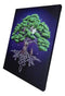 Tree Of Life Celtic Knotwork In Starry Night Wood Framed Canvas Wall Decor