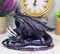 Legendary Horned Dark Dragon Drakonium Hibernating Figurine Dungeons Dragons