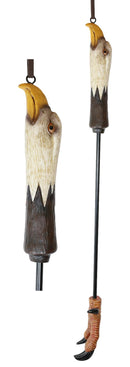 Bald Eagle Head Talons Long Reach Hand Back Scratcher Wall Hanging Figurine 19"L
