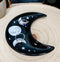 Wicca Occult Triple Moon Goddess Ceramic Trinket Jewelry Dish Or Appetizer Plate