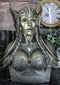 Norse Viking Poetic Edda Goddess Valkyrie Bust Statue 11"H Odin's Iron Maiden