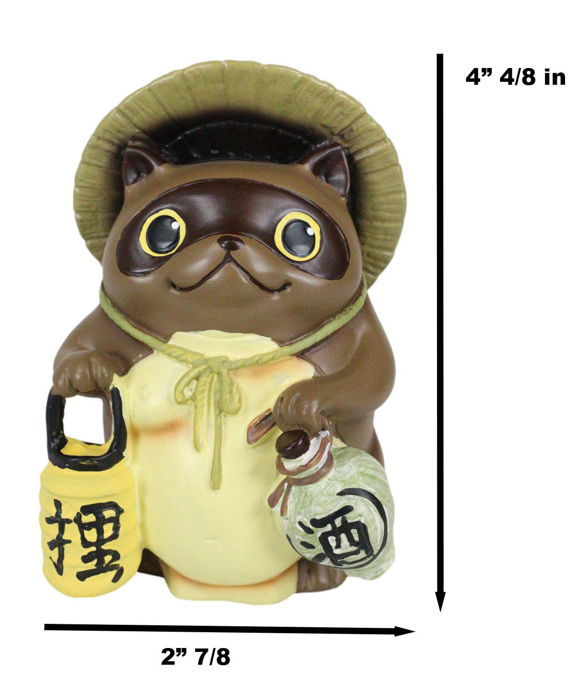 Ebros Japanese Tanuki Raccoon Dog Collectible Figurine Bake Danuki Yokai Ghost - Ebros Gift