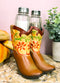 Ebros Western Cowgirl Zesty Spice Boots Glass Salt And Pepper Shakers Holder Set