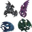 Ruth Thompson Dragons Lair Set of 4 Dragon Refrigerator Fridge Magnets Decor
