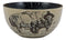 Ebros Pack Of 4 American Bison Abstract Art Bowl Set Perfect For Cereal , Soup