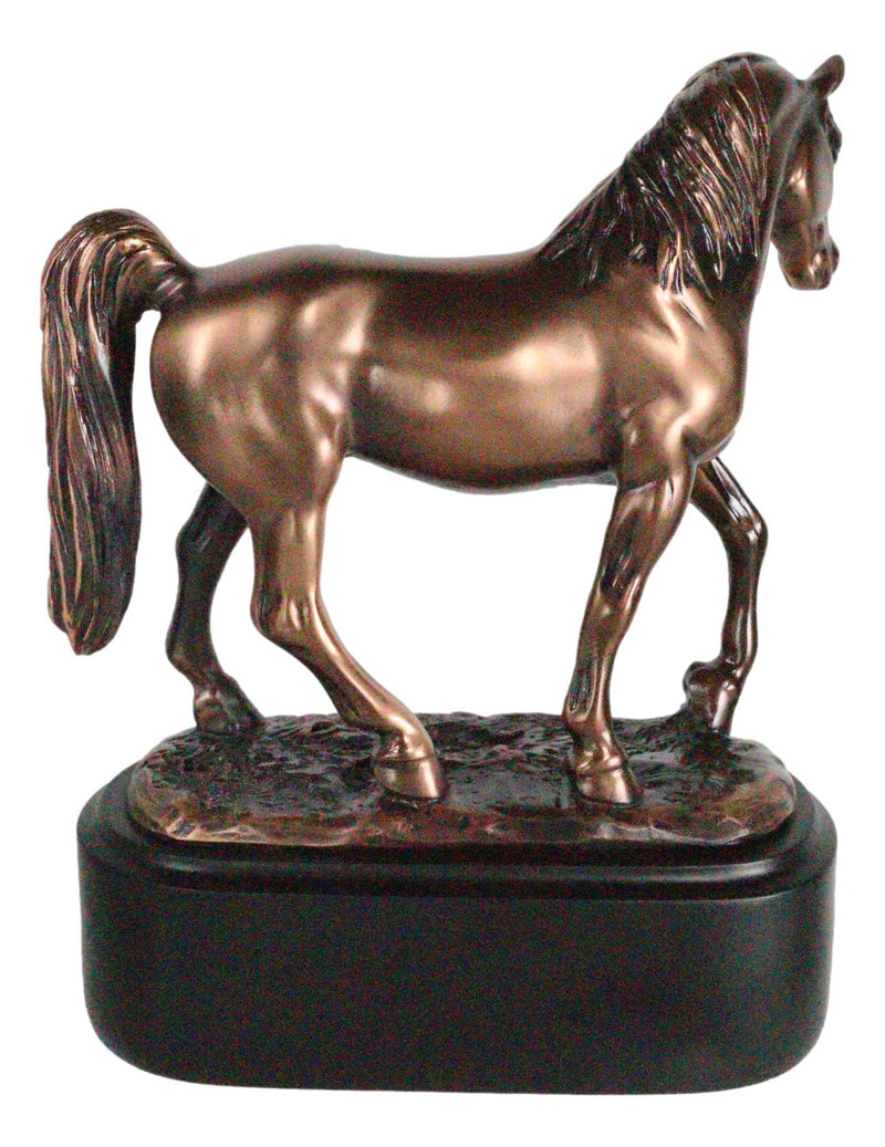 Western Tennessee Walking Horse Model Stallion 7"Tall Figurine With Trophy Base