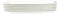 Pack Of 6 Contemporary Slim Rhomboid White Porcelain Serving Platter Plates 14"L