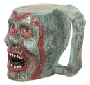 Ebros Walking Dead Impaled Zombie Head Ceramic Coffee Mug With Peeling Flesh And Bloodshot Eyes Beer Stein Beverage Tankard Drinking Cup 12oz Zombie Apocalypse Collection