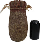 Ebros Rustic Southwestern Indian Dreamcatcher Eagle Feather Figurine Floral Vase