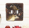 Set of 2 Western Horseshoe And Colorful Horses Wall Double Toggle Switch Plates