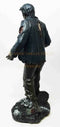 Ebros 10 Inch Zombie Man with Torn Clothes Resin Statue Figurine - Ebros Gift