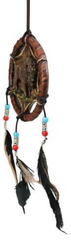 Native Indian Sacred Bison Buffalo Dreamcatcher Wall Hanging Decor Dream Catcher