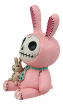 Furrybones Pink Bunnie Bun Rabbit Skeleton Figurine Small Furry Bones Skull