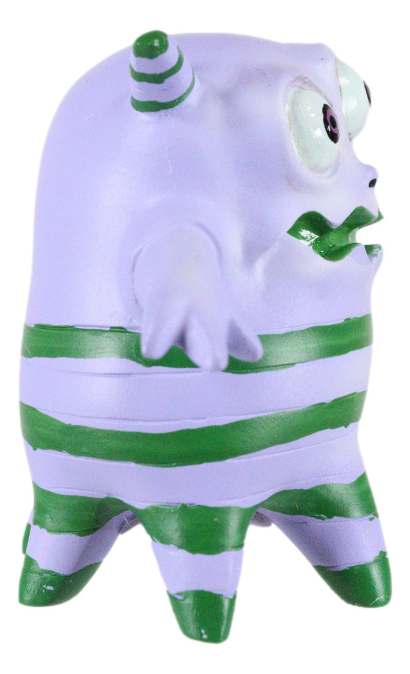 Underbedz Galabah The Hypnotizing Green Striped Pajamas Monster Figurine