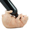 Babe Farm Pink Pig Wine Holder Decor Statue Whimsical Practical Pig Wine Caddy