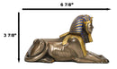 Egyptian World Wonder Sphinx Androsphinx Monument Desert Figurine Sculpture