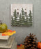 Rustic Evergreen Pine Trees Forest Wall Cover Plate 2-Pack Double Toggle Switch