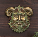 Ebros Horned God Blooming Floral Foliage Celtic Summer Season Greenman Wall Decor