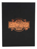 Game of Thrones The Iron Throne And Stag Lion Wolf Dragon Embossed Journal 5"x7"