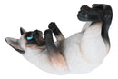 Her Majesty Regal Drinking Siamese Cat Wine Bottle Holder Rack Or Stand Figurine