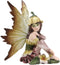 Ebros Daffodil Sunflower Fairy Garden Figurine 4.25" Tall Fantasy Collectibles