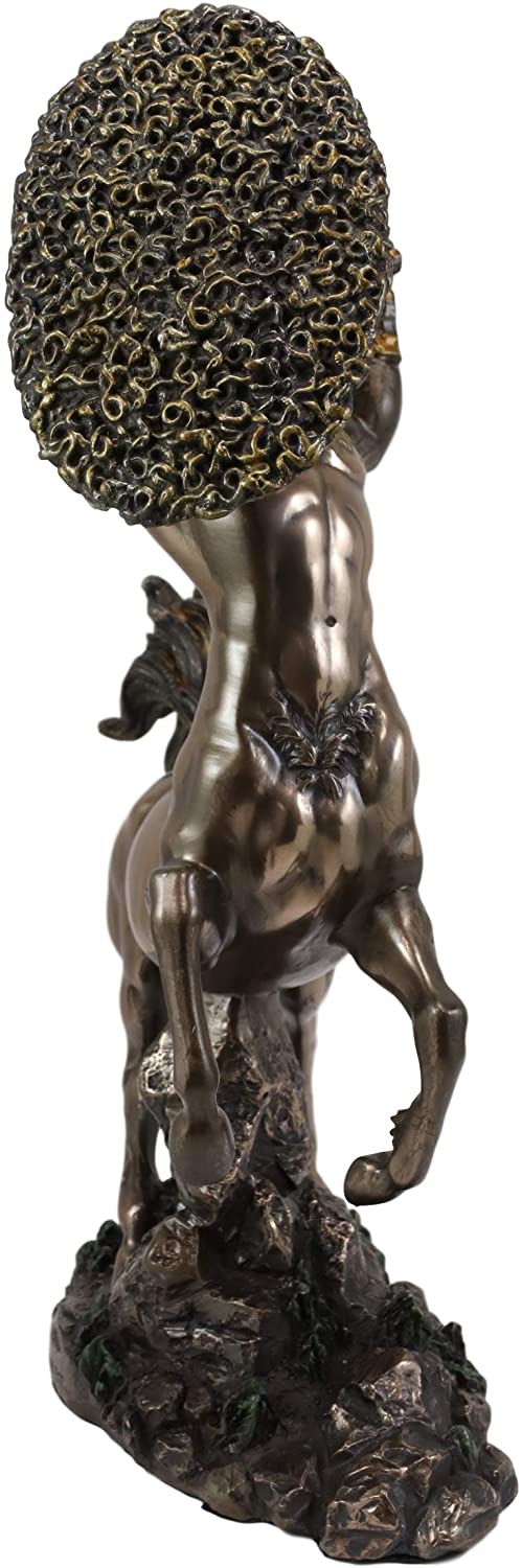 Ebros Greek Centaur Charging with Sword and Shield Statue 11.5" Tall Figurine - Ebros Gift