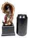 Patriotic Bald Eagle On USA Star Spangled Banner Flag Bust Electroplated Statue