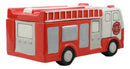 Ceramic Large 911 Vintage Fire Engine Cookie Jar 10.25"Long Kitchen Accessory