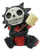 Furry Bones Black Scorchie With Marshmallow Figurine 2.5"Tall Furrybones Dragon