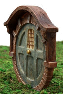 Ebros Gift Enchanted Fairy Garden Miniature Hobbit Dwarf Gnome Vault Dome Brick House Door Figurine 4"H Do It Yourself Ideas For Your Home - Ebros Gift