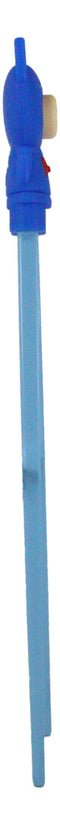 Blue Porky Pig Reusable Training Chopsticks Set With Silicone Helper BPA Free
