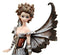Ebros Gift Amy Brown Cute Teacup Coffee Fairy Figurine Brown Espresso Lovers Faerie Figure 7.25" H Fantasy FAE Legends Latte Statue Collectible