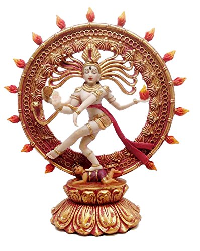 Ebros 9" Height Hinduism Decoration Hindu Shiva Nataraja Divine Dance Figurine Statue