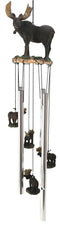 The Emperor North American Moose Resonant Relaxing Wind Chime Garden Patio