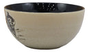 Ebros Pack Of 4 American Bison Abstract Art Bowl Set Perfect For Cereal , Soup