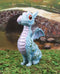 Ebros Whimsical Aqua Blue Wyrmling Baby Hatchling Dragon Figurine 4.75"H
