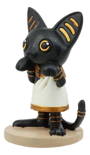 Weegyptians Collection Egyptian Goddess Bastet Statue Cat Feline Bast Deity - Ebros Gift