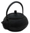 Ebros Japanese Tetsubin Black Cast Iron Teapot Imperial Hobnail Design Tea Pot 9 fl oz