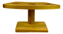 Pack Of 3 Natural Wood Japanese Temaki Sushi Roll Or Cone Holder Stand 3 Holes