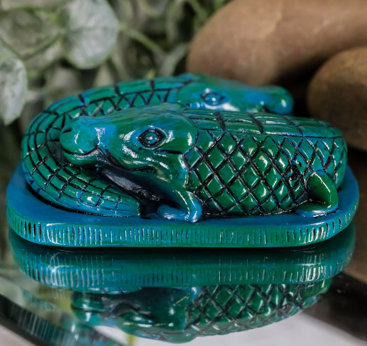 Ancient Egyptian Gods of The Nile Sobek Crocodiles Token Amulet Symbol Figurine