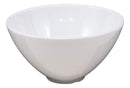 Restaurant Supply Contemporary Round White Jade Melamine Soup Salad Bowls Set 6