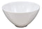Restaurant Supply Contemporary Round White Jade Melamine Soup Salad Bowls Set 6