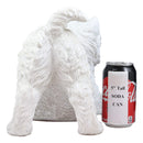 Ebros Large Lifelike West Highland Terrier White Westie Dog Statue 13.75"Long