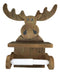 Ebros Whimsical Kids Rustic Bull Moose Cub Toilet Paper Holder With Cell Phone Rest