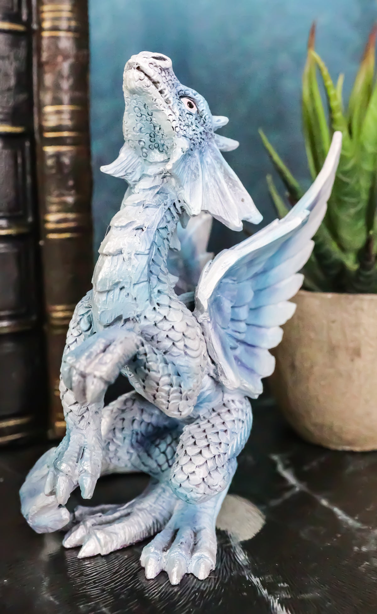 Ebros Sandstorm Cloud Wind Dragon Baby Wyrmling Collectible 4.5"H Anne Stokes