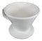 White Porcelain Coffee Maker Carafe Pot With Pour Over Dripper Filter Cup Set