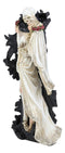 Ebros Wedding Bride and Death Grim Reaper Skeleton The Kiss Figurine 14.25"H